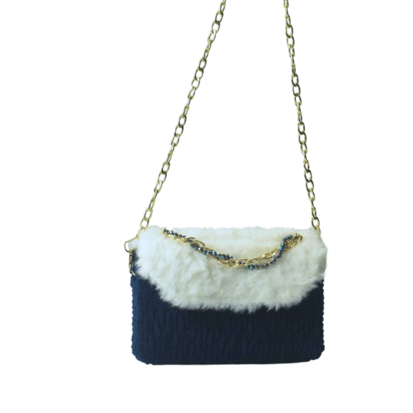 Enchanter Blue Elegance Hand bag - Image 3