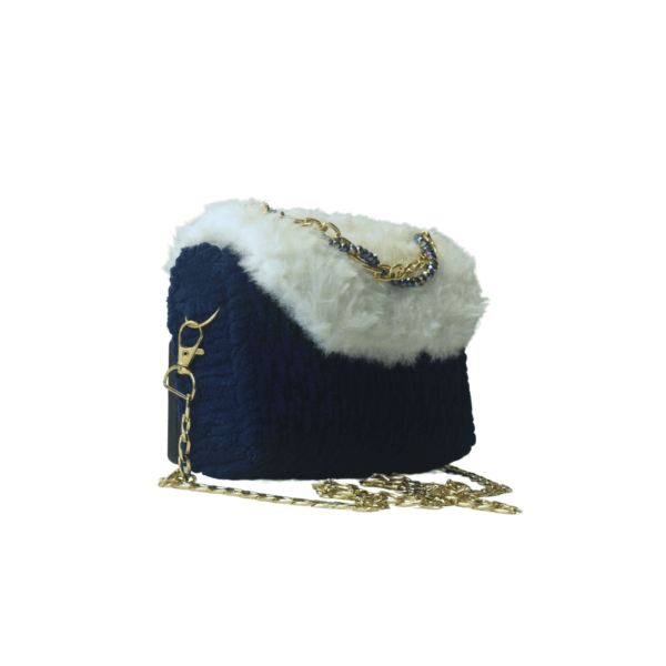 Enchanter Blue Elegance Hand bag - Image 2