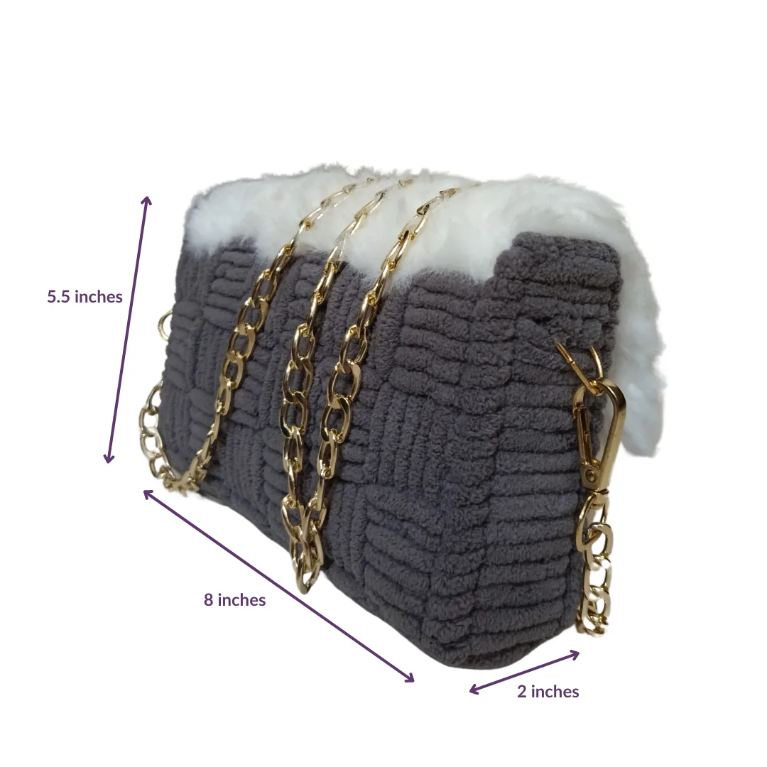 Enchanter Grey Glory Handbag side